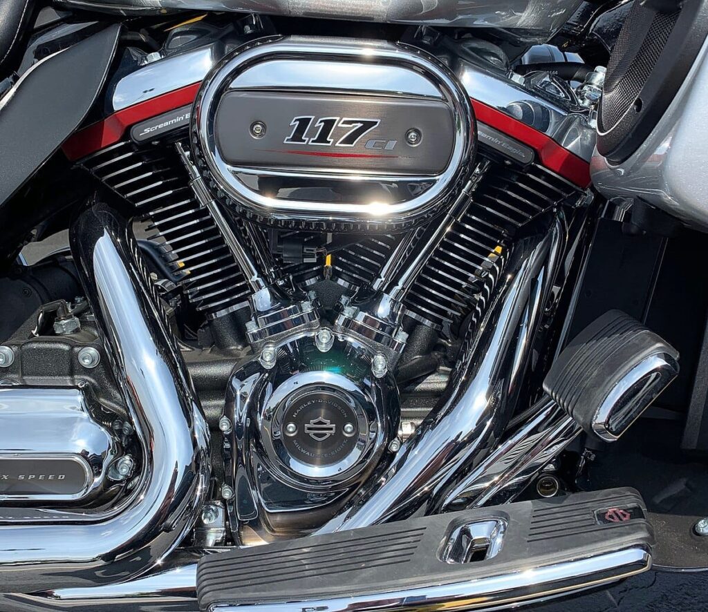 Harley’s Milwaukee-Eight 117 V-twin engine 